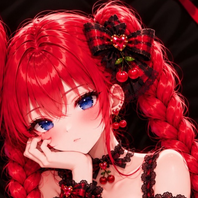 三つ編みチェリーちゃん