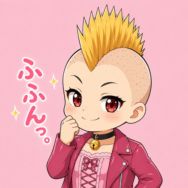 モヒカンちかにゃん